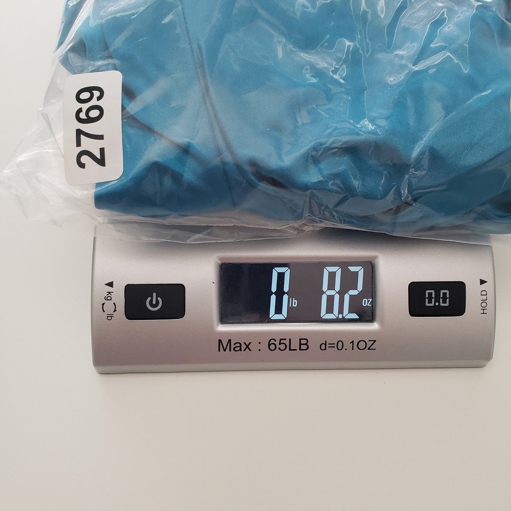 Vtg Jodi Kristopher Teal Blue Satin Halter Dress M Ruched Pleated Y2K Prom READ - Picture 15 of 15
